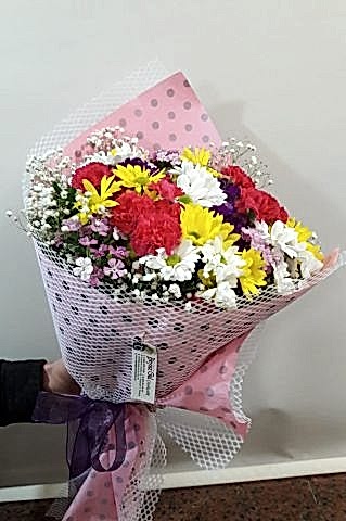 MEVSİM ÇİÇEKLERİNDEN BUKET