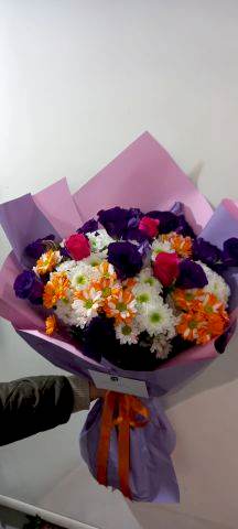 lisyantus papatya buketi