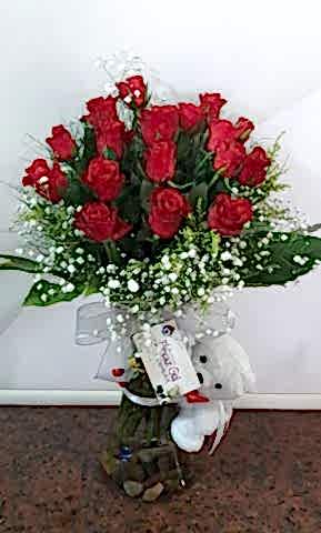 cam fanus icinde gül