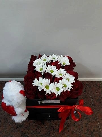 kutu icinde ayıcıklı harf